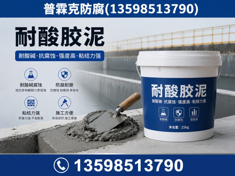中站区耐酸胶泥展示图